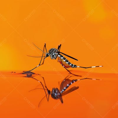 Imagem Ia Mosquito Transmissor Dengue Chikungunya Zika