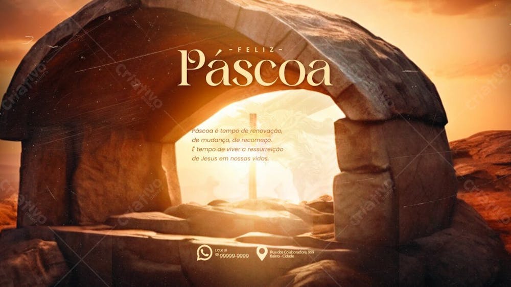 01 Arte De Páscoa Banner