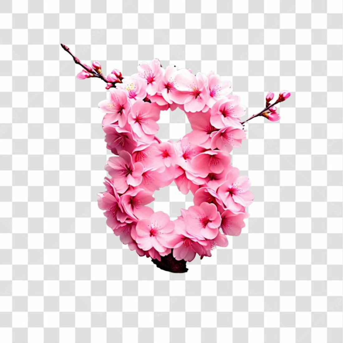 Icone Dia Internacional da Mulher 8 de Março PNG com fundo transparente