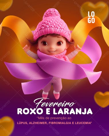 Laranja e roxo 16