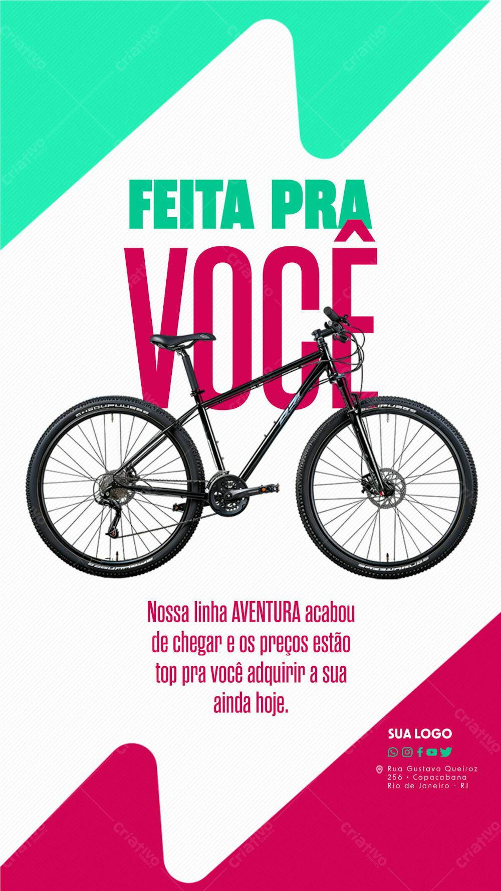 Story   Loja De Bicicleta   Feita Pra Você