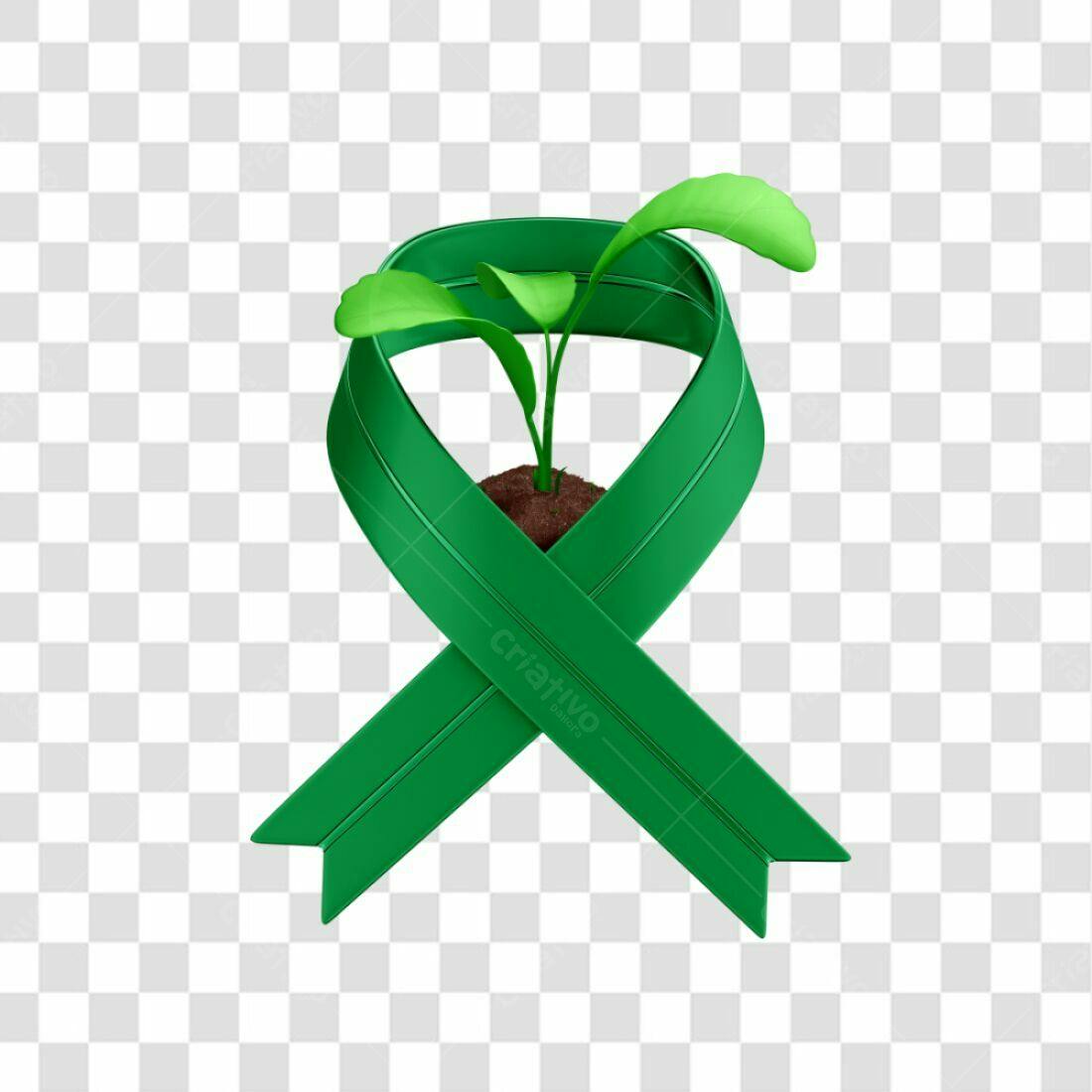 Icone Dia da Terra planta verde PNG com fundo transparente