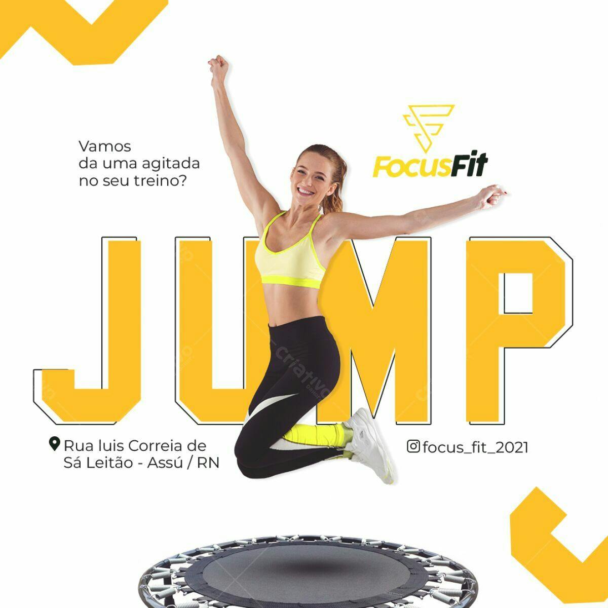 Flyer para Academia PSD Editável