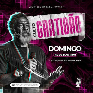 Flyer igreja | church | psd editável