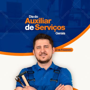 Auxiliar de serviços gerais feed 2