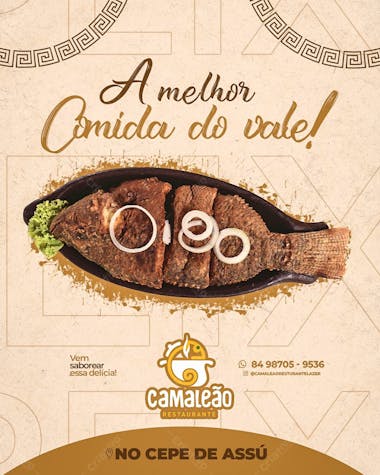 Melhor comida do vale social midia delivery feed