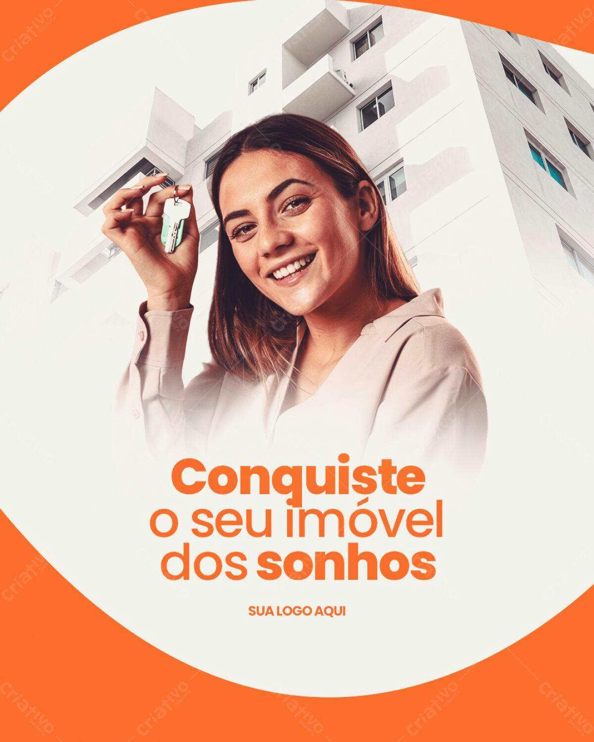 Postagem Imóveis Sonho PSD Editável