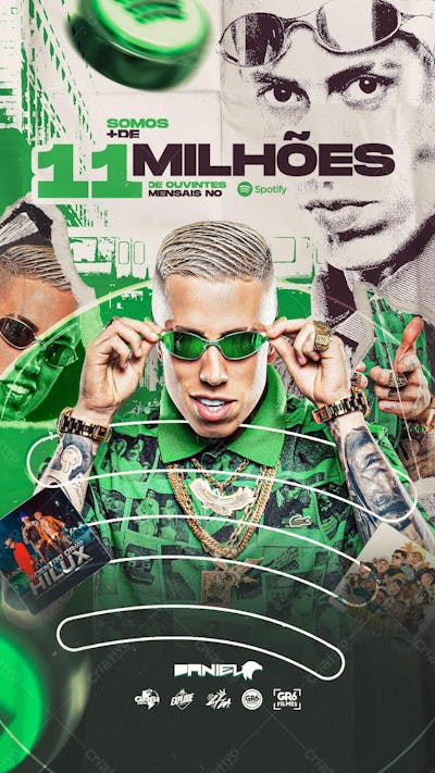 Flyer Story Funk Mc Daniel Spotify 