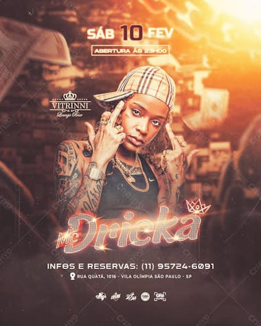 Flyer feed funk mc dricka