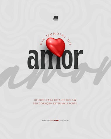 Social media dia mundial do amor celebre cada detalhe