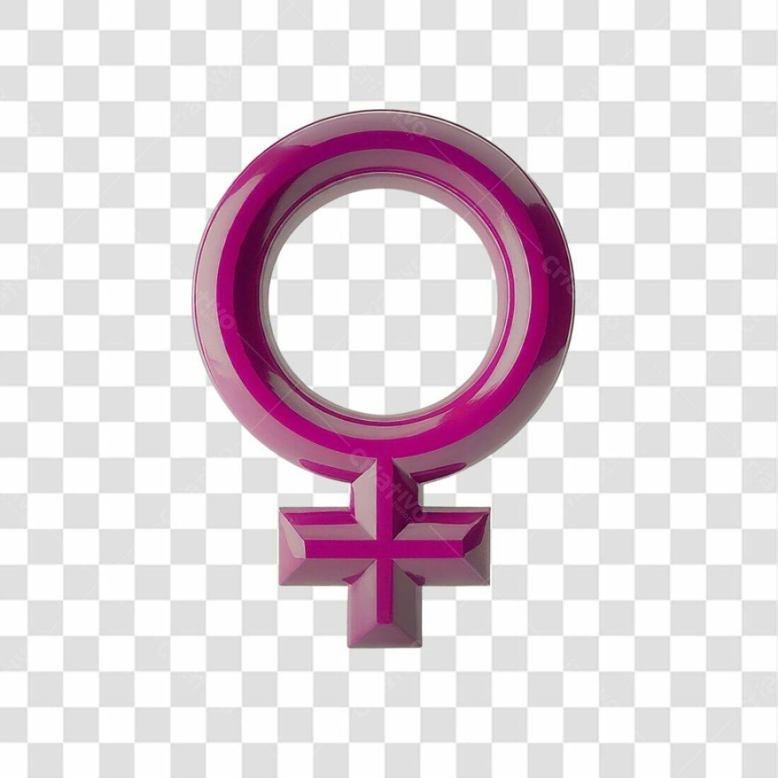 Ícone Feminino PNG com fundo transparente