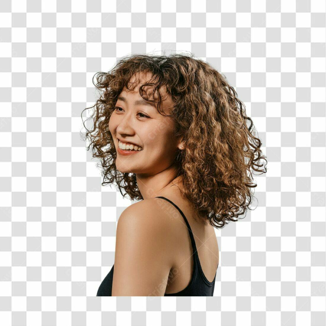 Fotografia Mulher Sorrindo PNG com fundo transparente