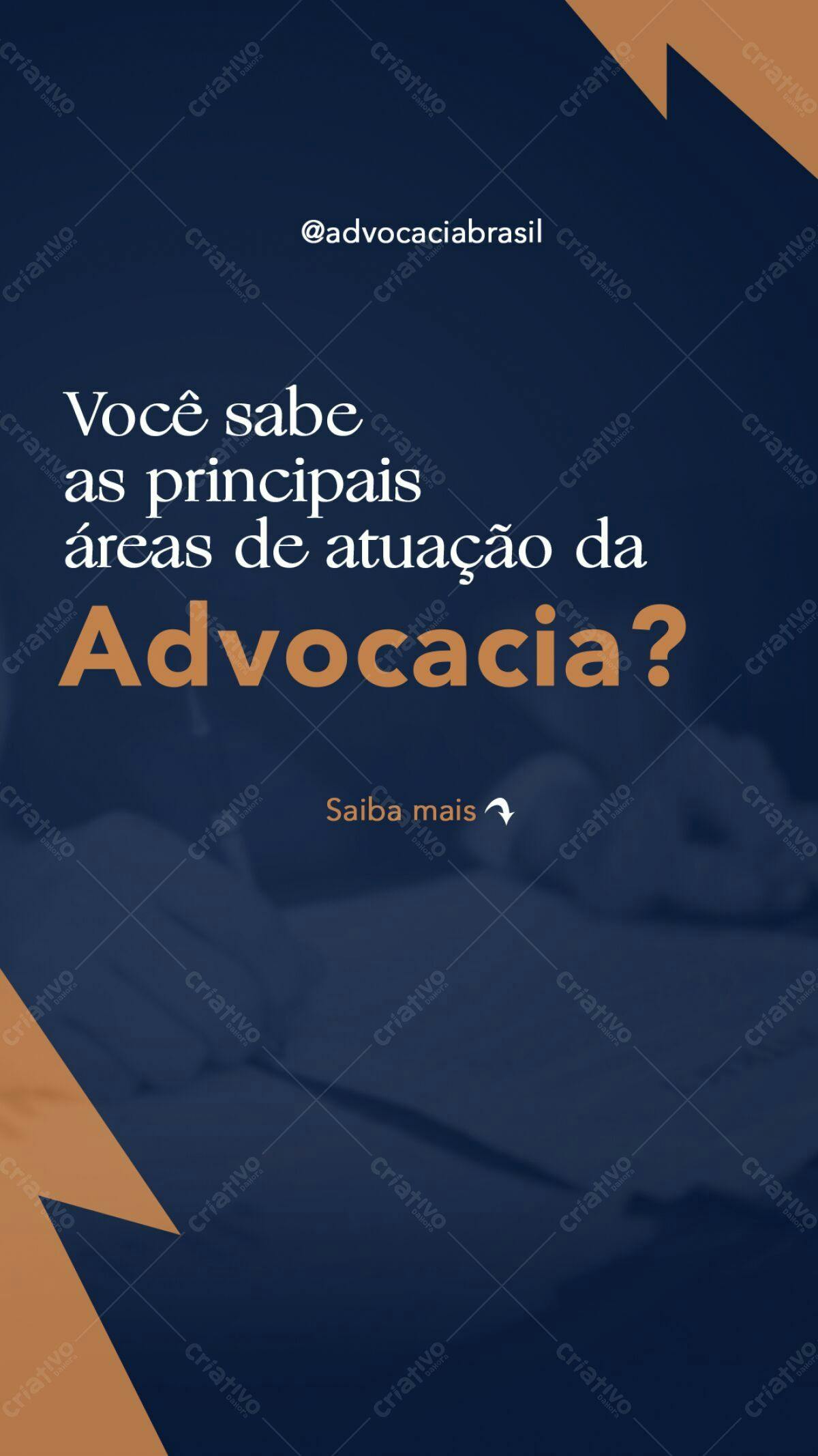 Flyer para Advocacia PSD Editável
