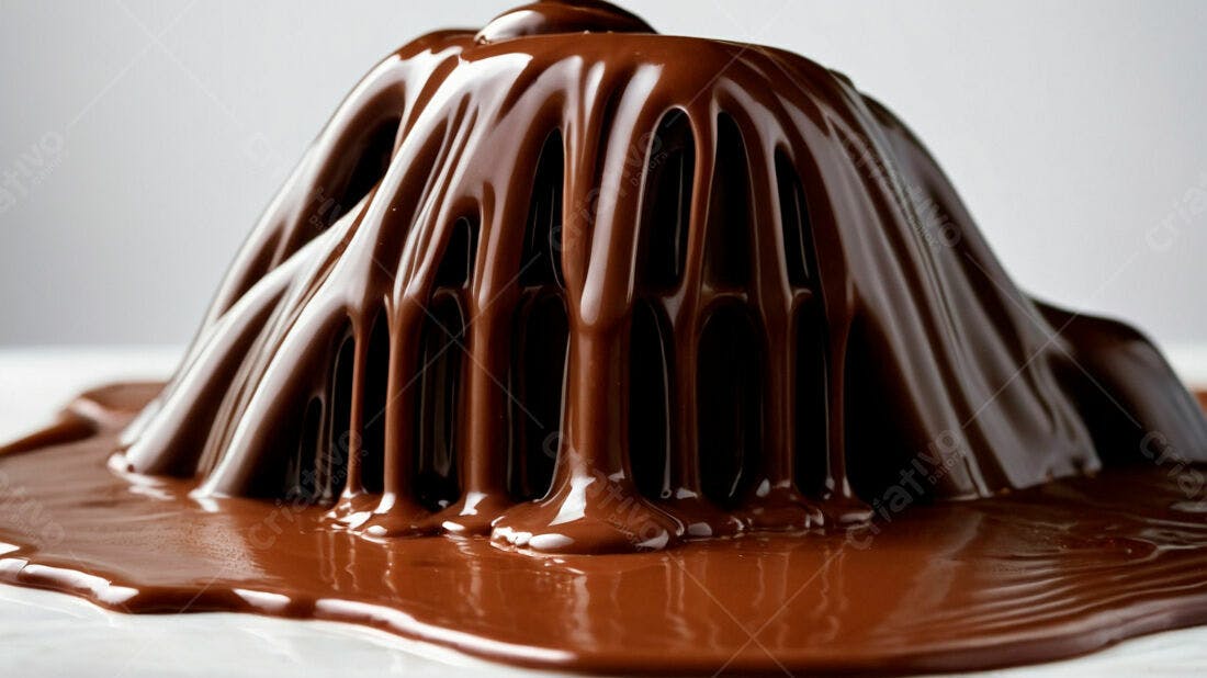 Monte de Chocolate Derretendo