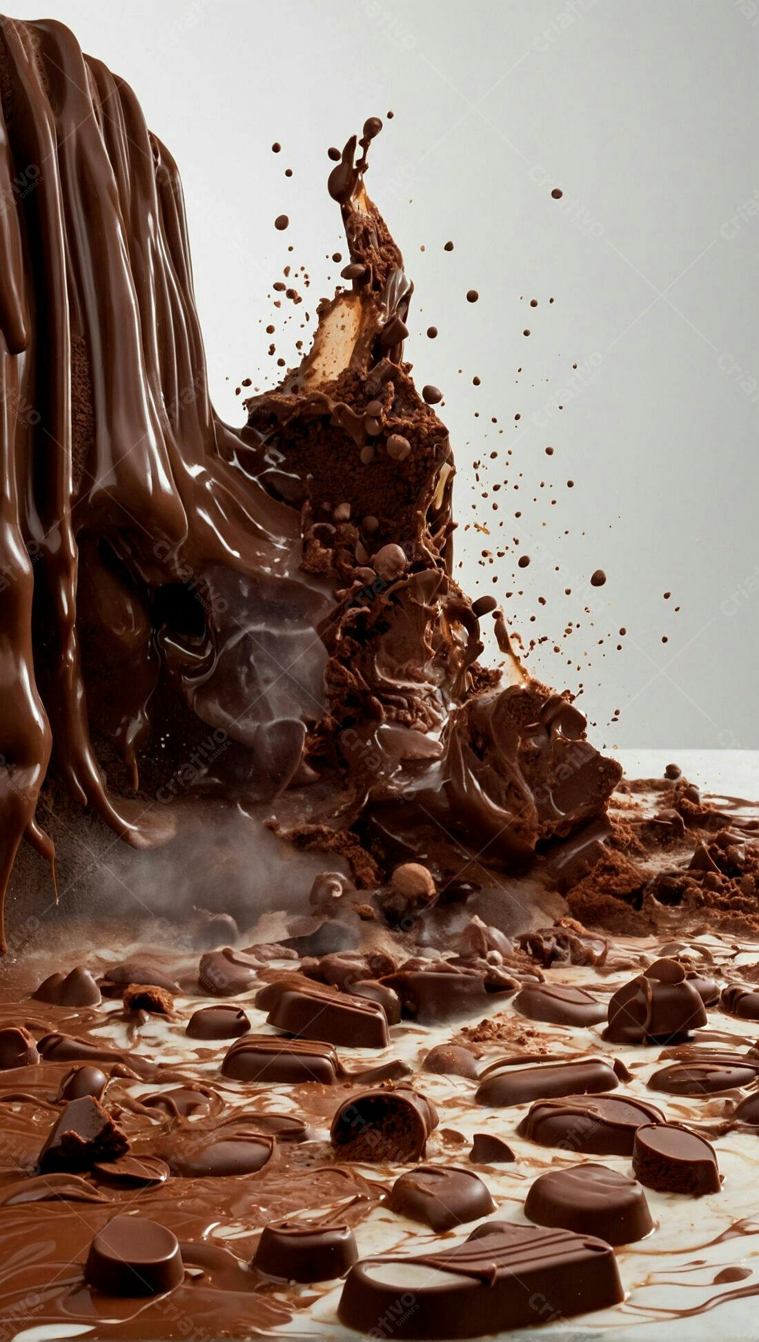 Explosão de Chocolate Derretido