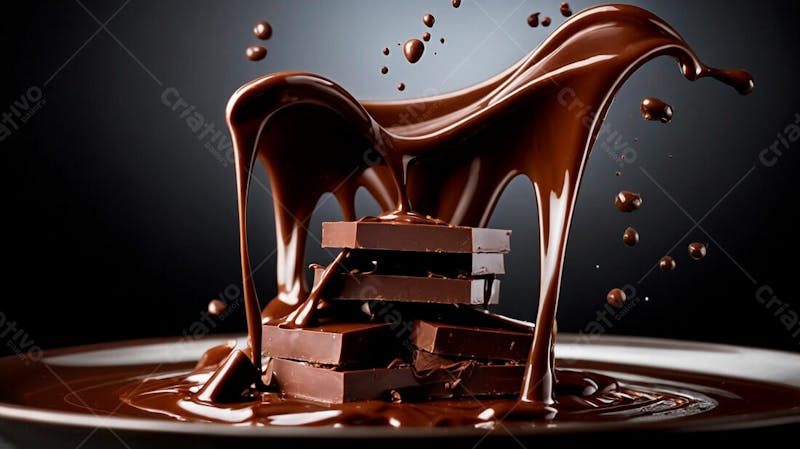 Imagem de barra de chocolate ao leite 4