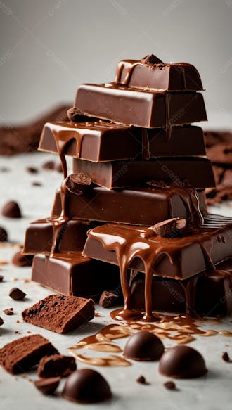 Imagem de barra de chocolate ao leite 6