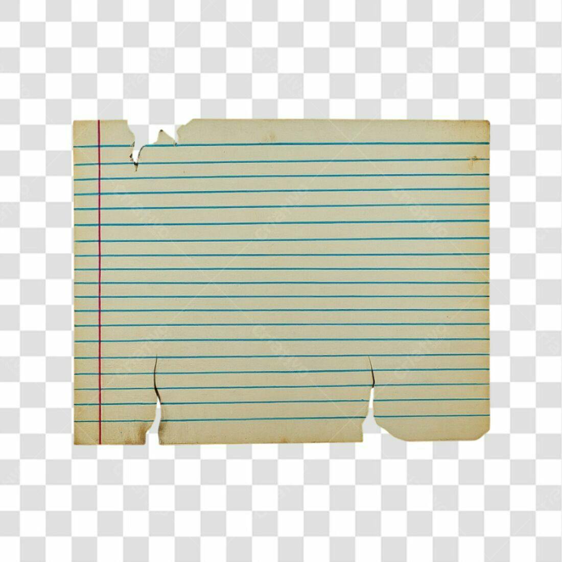 Papel Linha PNG com fundo transparente