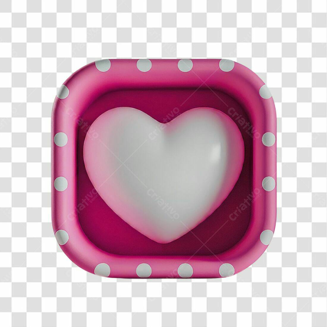 Icone Dia dos Namorados PNG com fundo transparente