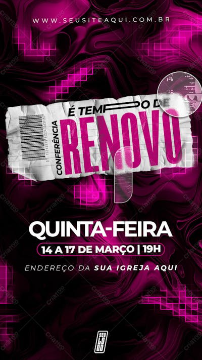 STORY - FLYER IGREJA | CHURCH | PSD EDITÁVEL