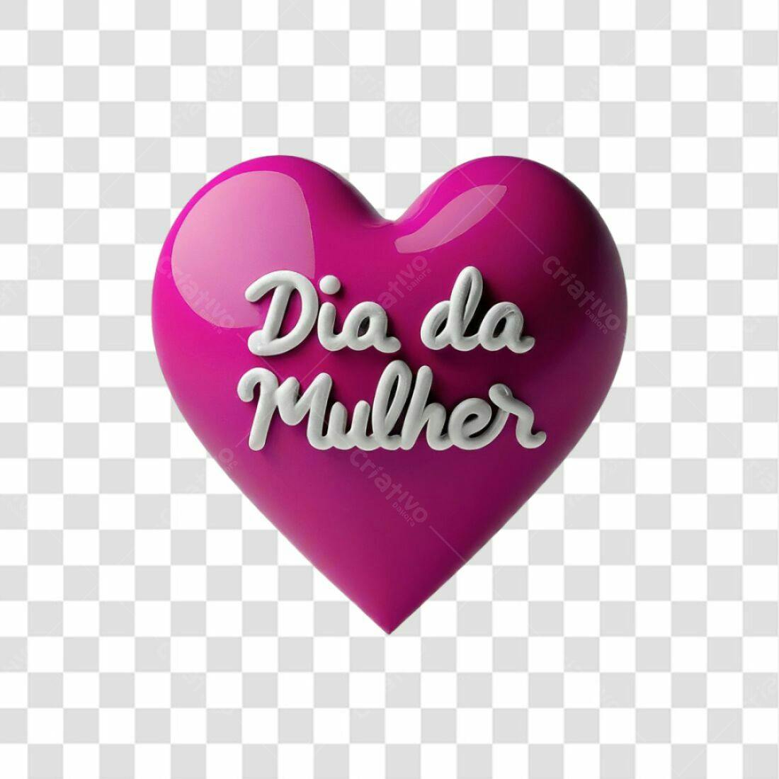 Icone Dia da Mulher PNG com fundo transparente