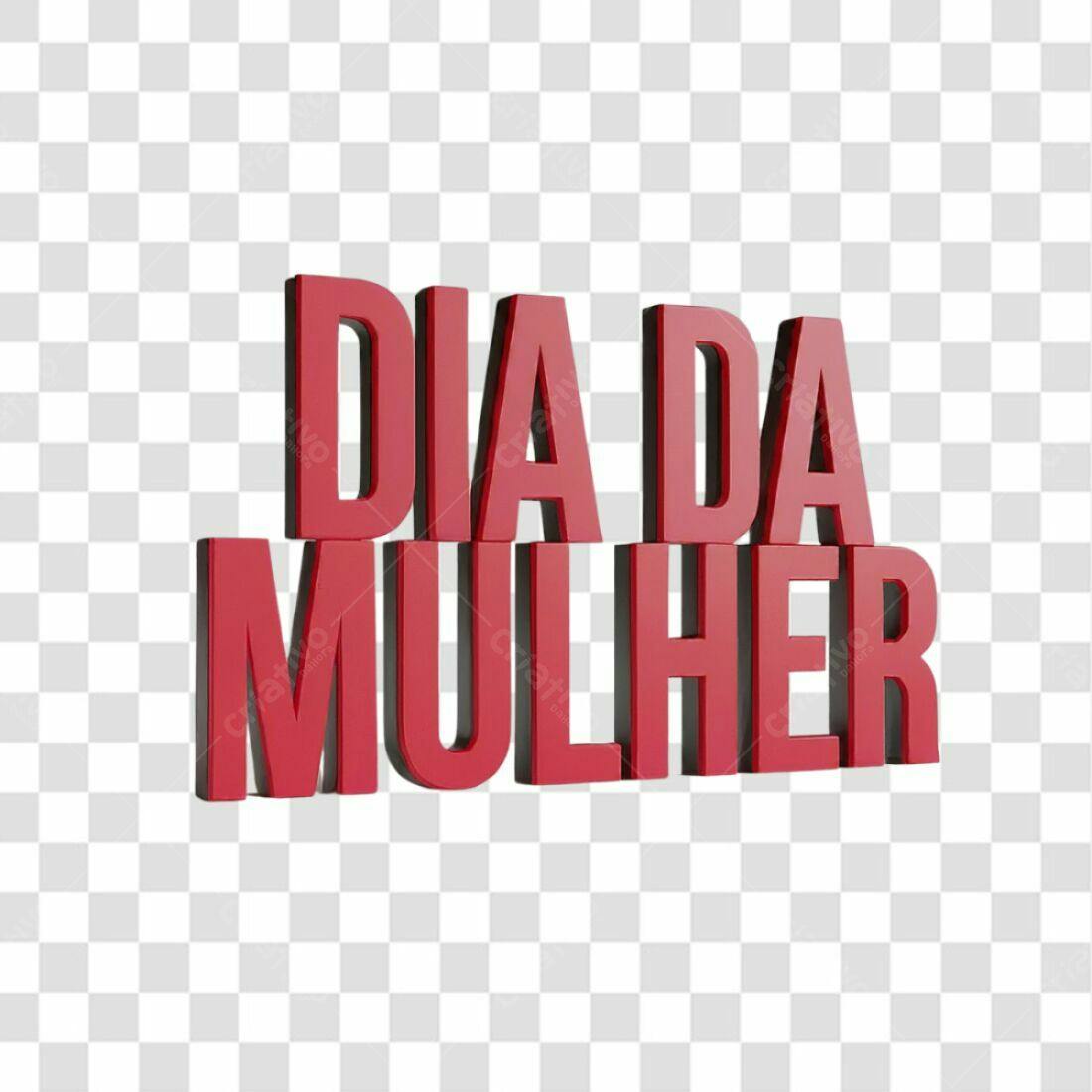 Icone Dia Internacional da Mulher PNG com fundo transparente