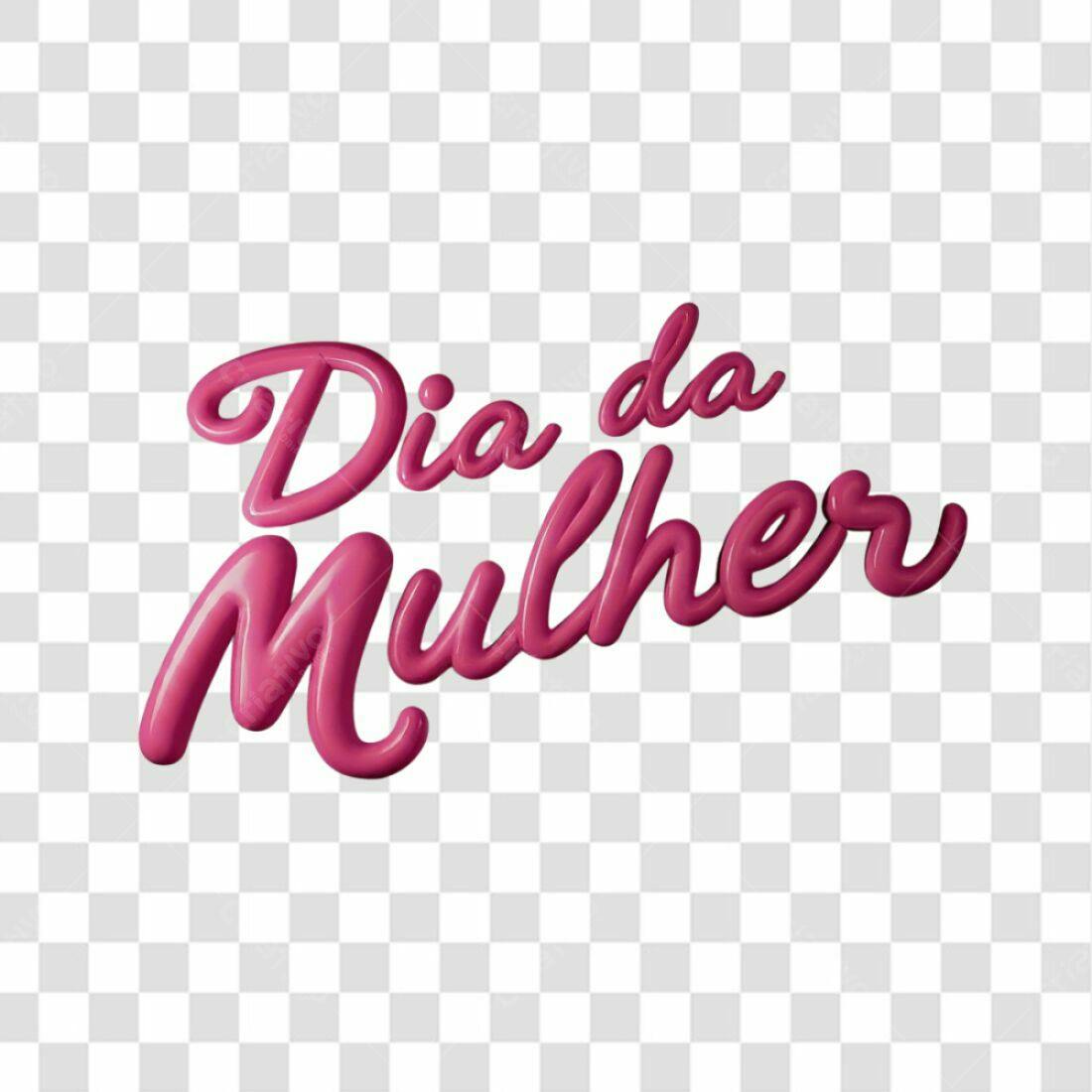 Icone Dia Internacional da Mulher PNG com fundo transparente