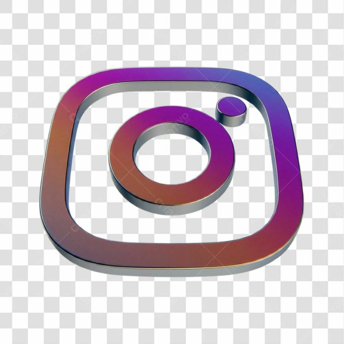 Ícone Instagram PNG com fundo transparente