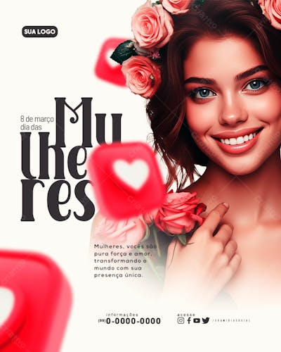 Dia Das Mulheres 8 De Março Feed
