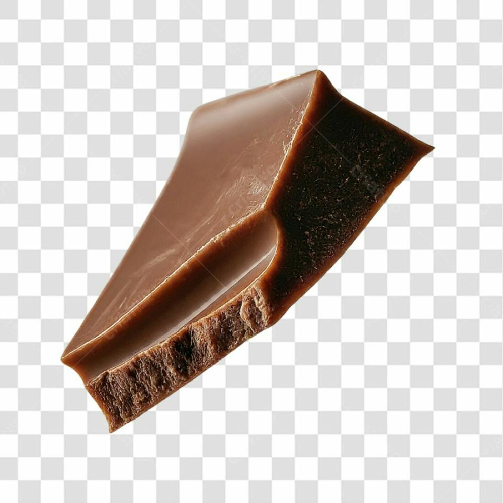 Barra De Chocolate Pedaços Png Transparente