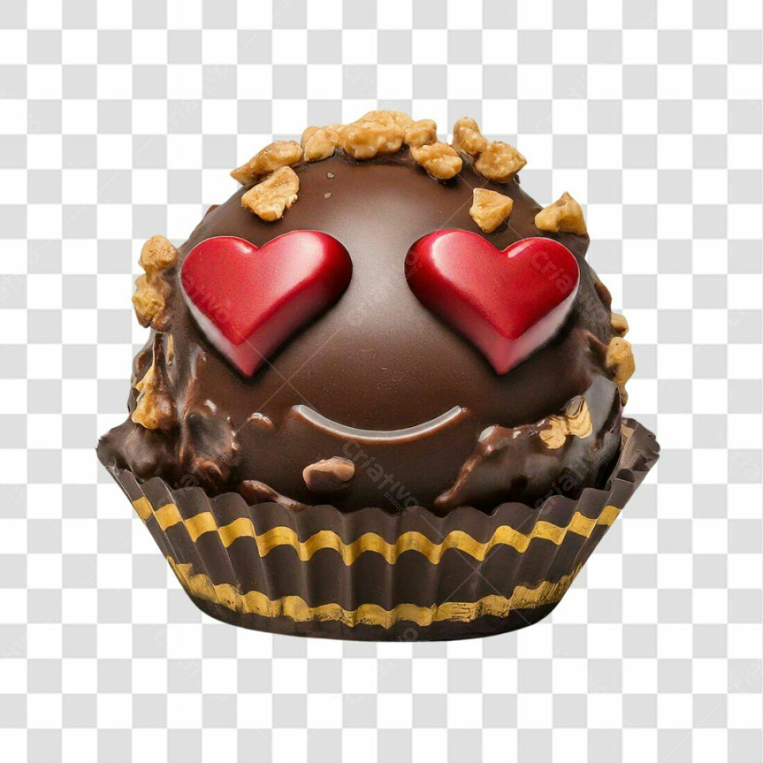 Icone Dia dos Namorados Chocolate PNG com fundo transparente