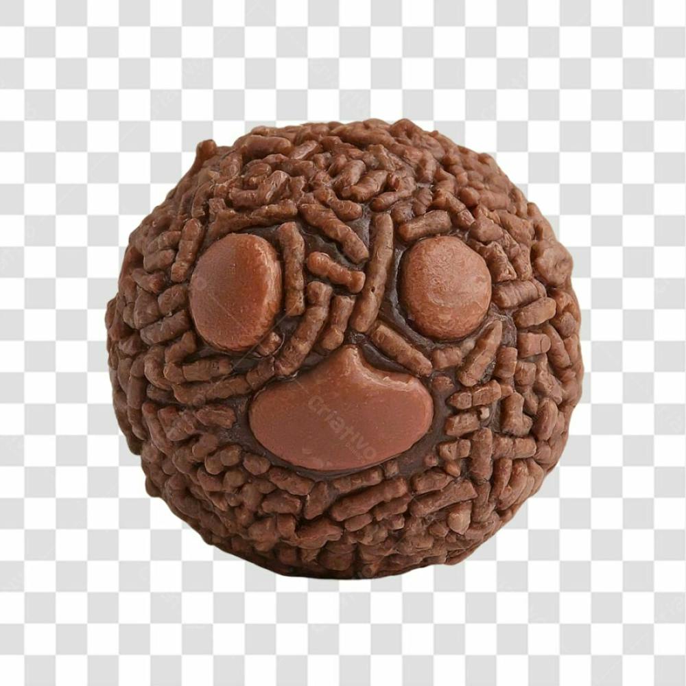 Carinha Fofa No Brigadeiro Chocolate Png Transparente