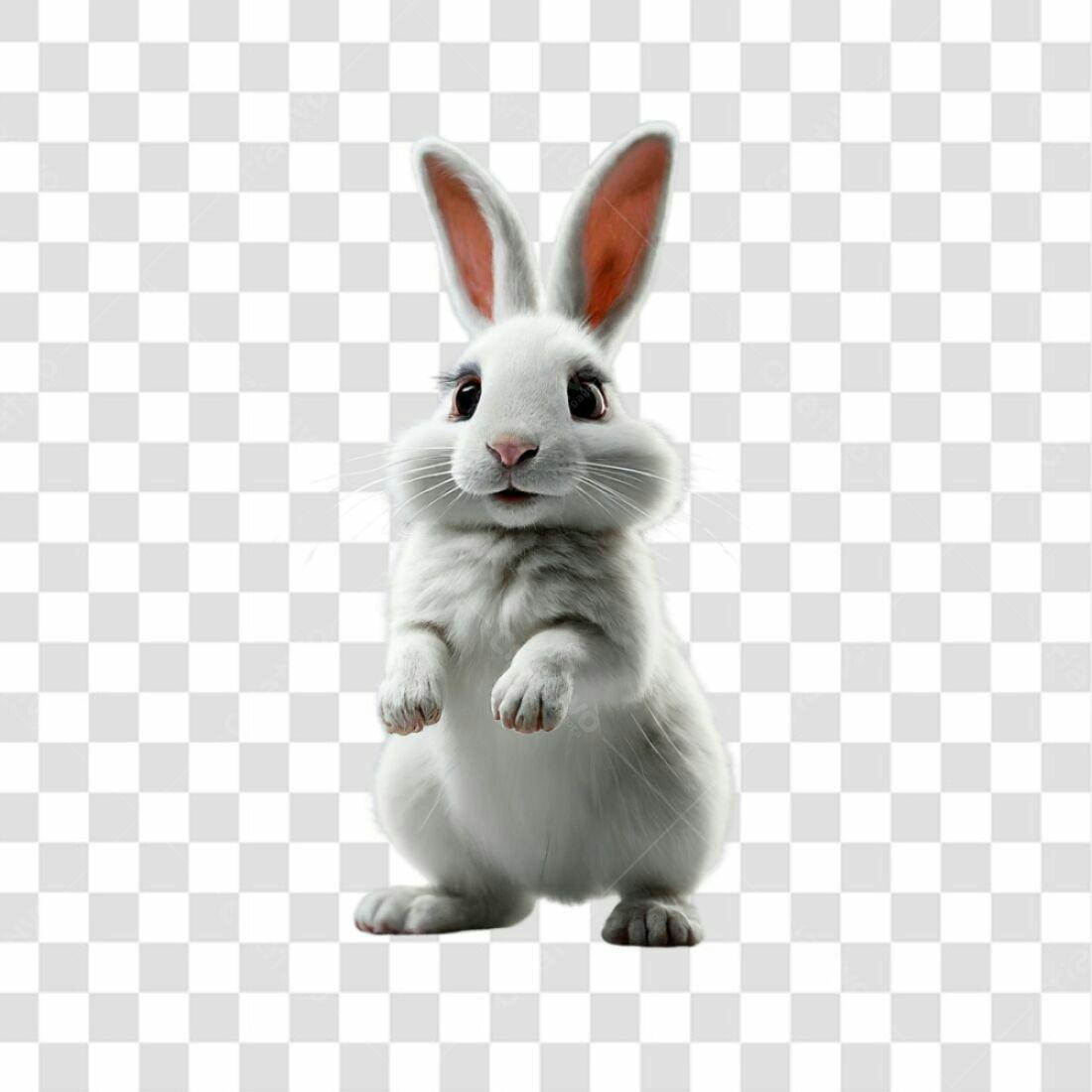 Icone Coelho Páscoa PNG com fundo transparente