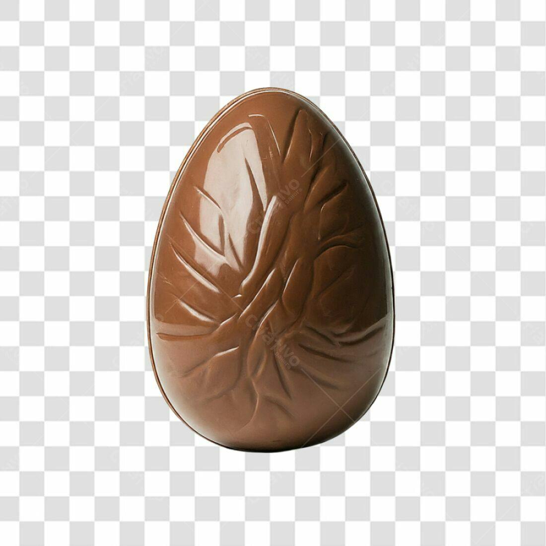 Icone Páscoa Ovo de Chocolate PNG com fundo transparente