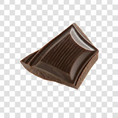 Pedaço De Barra De Chocolate Png Transparente