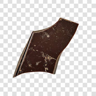 Pedaço De Uma Barra De Chocolate Png Transparente