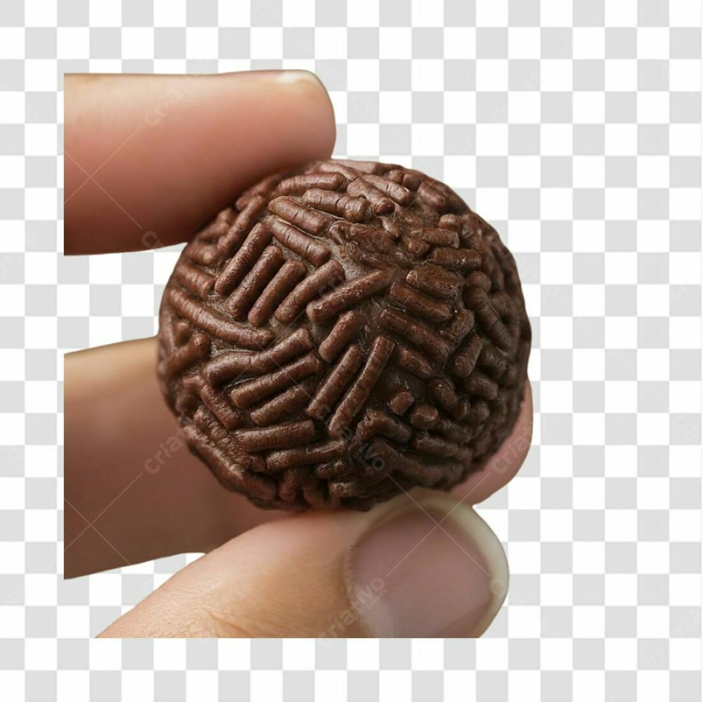 Segurando Um Brigadeiro Png Transparente