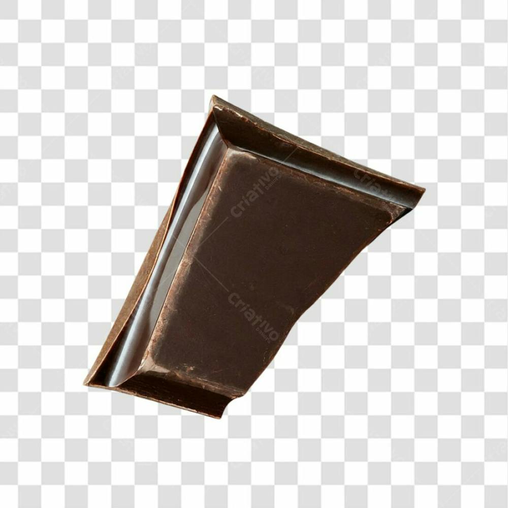 Um Pedaço No Ar De Barra De Chocolate Para Páscoa Png Transparente