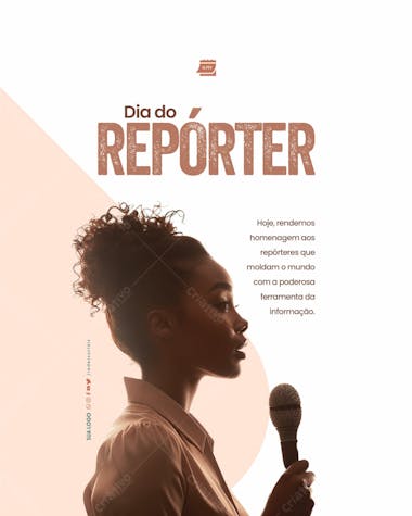 Social media dia do repórter ferramenta da informação