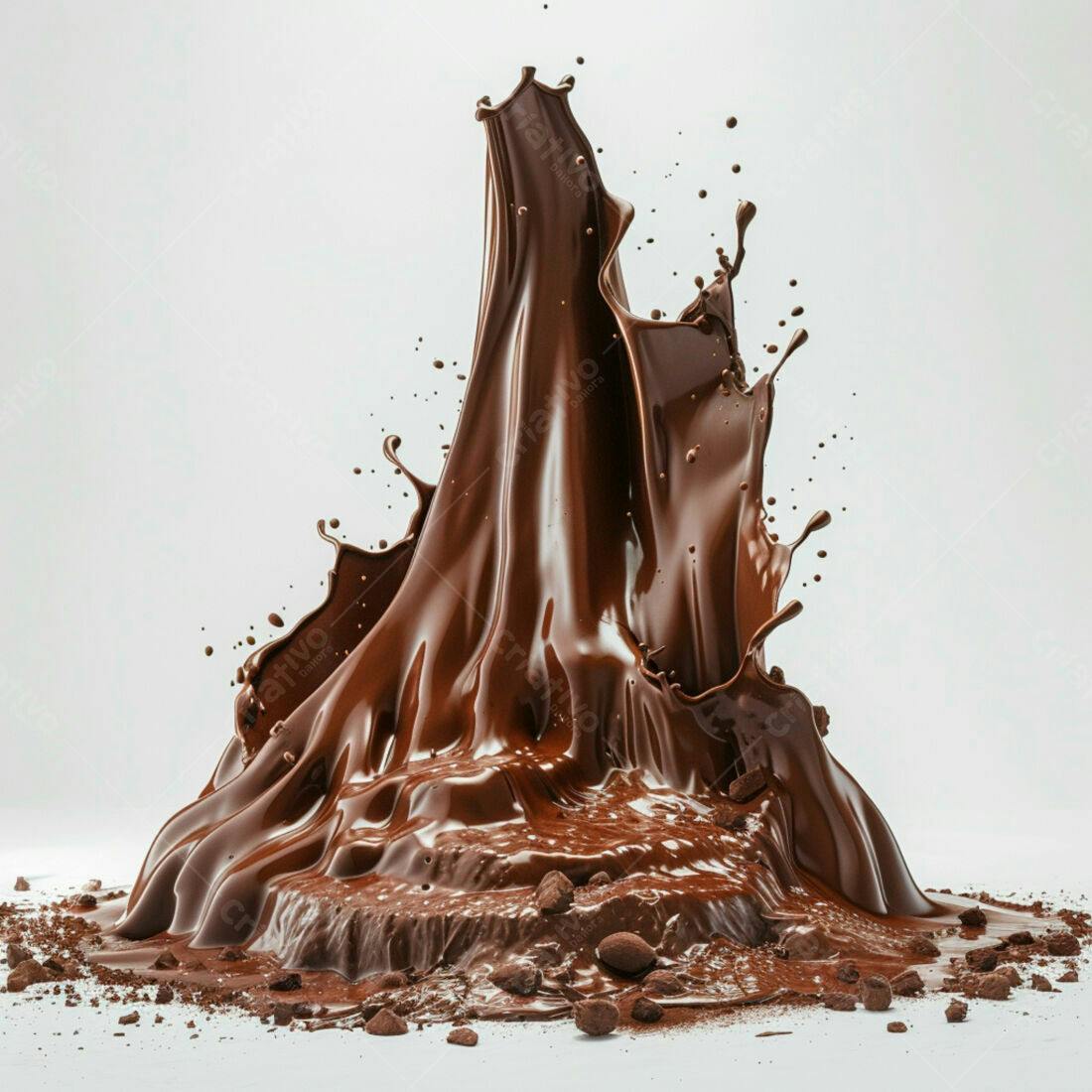Explosão de Chocolate Derretido