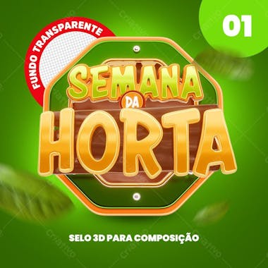 Selo semana da horta 01