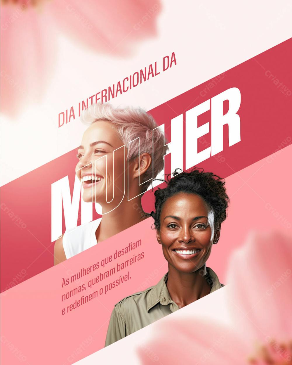 Social Media   Dia Internacional Da Mulher   Mulheres Que Desafiam Barreiras