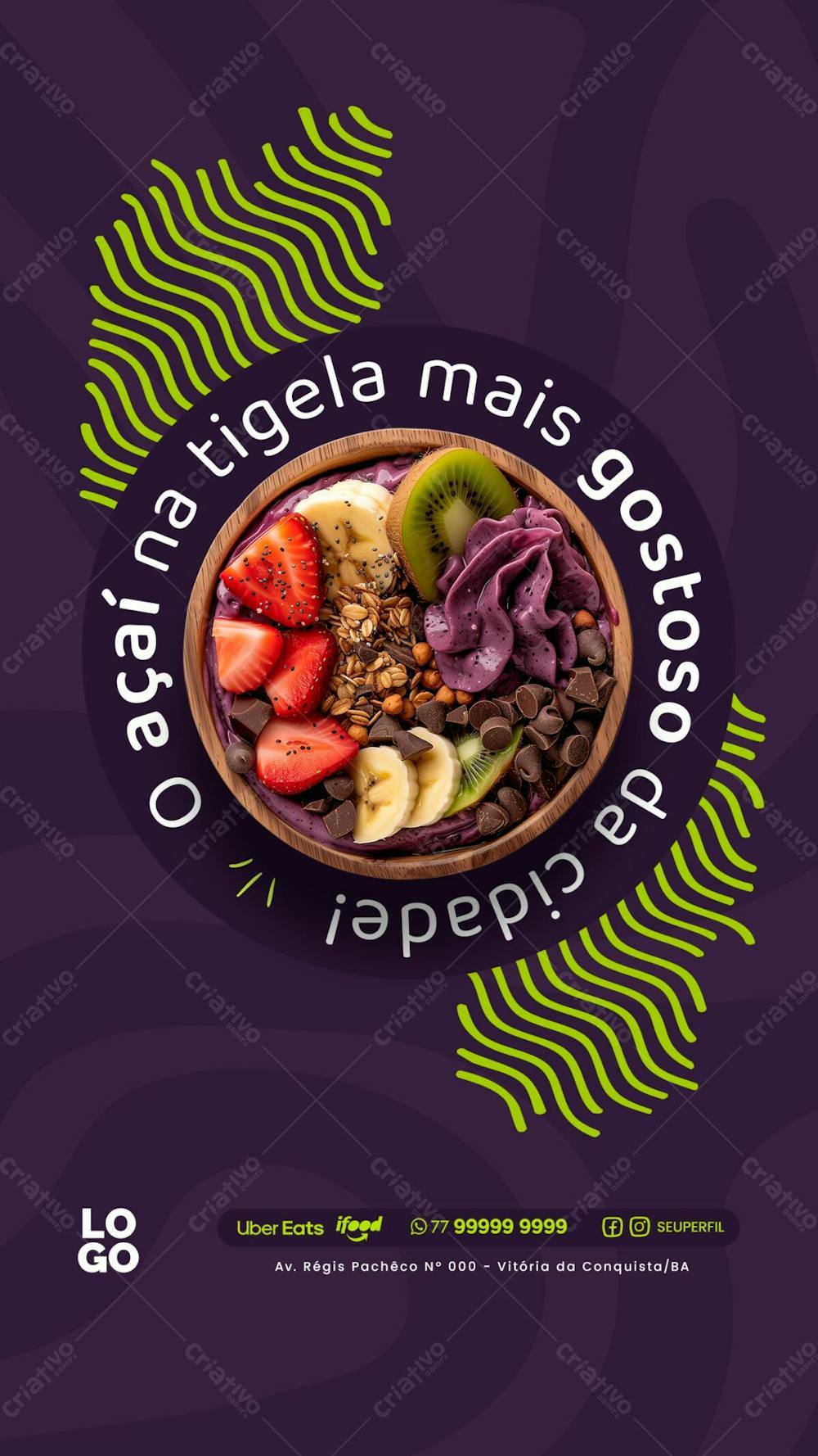 SOCIAL MEDIA -  AÇAÍ - AÇAITERIA 