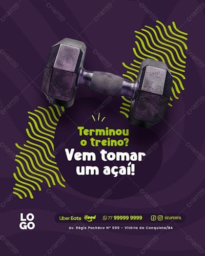 SOCIAL MEDIA -  AÇAÍ - AÇAITERIA 