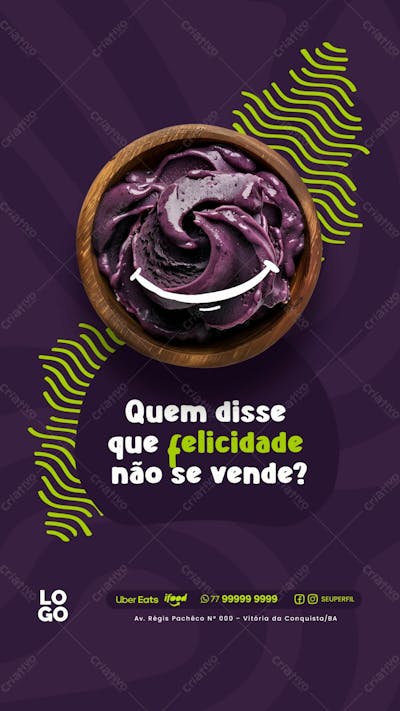 SOCIAL MEDIA -  AÇAÍ - AÇAITERIA 