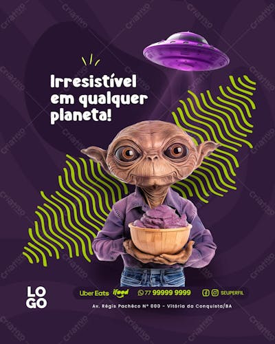 SOCIAL MEDIA -  AÇAÍ - AÇAITERIA 