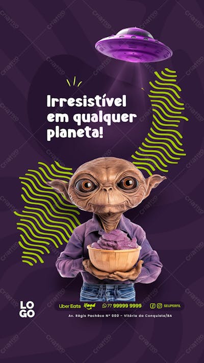 SOCIAL MEDIA -  AÇAÍ - AÇAITERIA 
