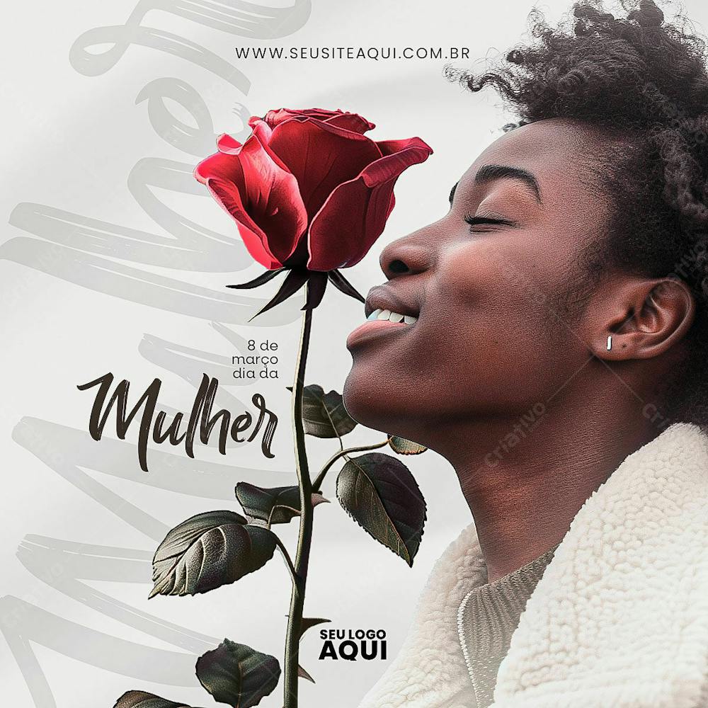 DIA DA MULHER | PSD EDITÁVEL