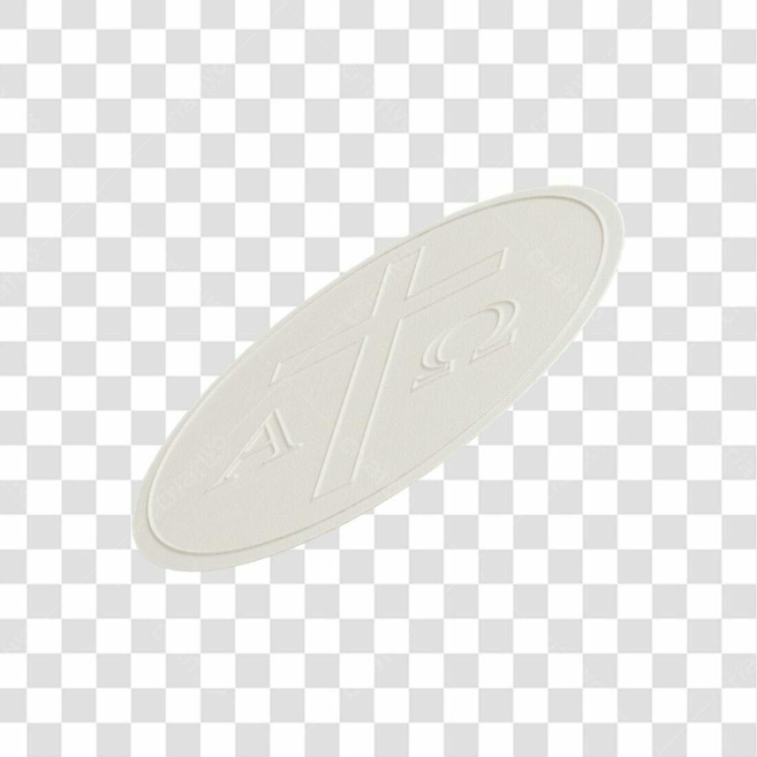 Selo religioso Alfa e Ômega PNG com fundo transparente