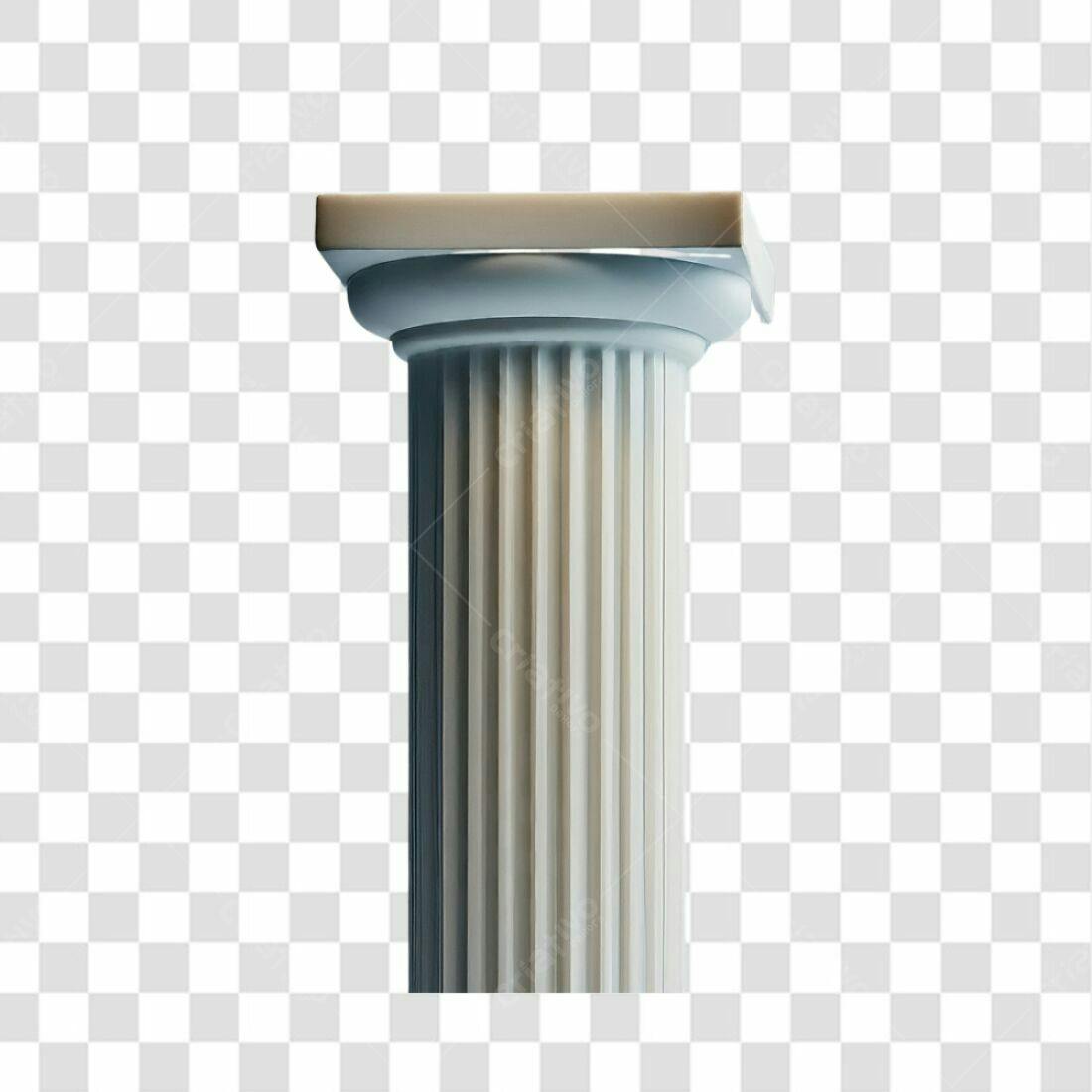 Icone Coluna Grega PNG com fundo transparente